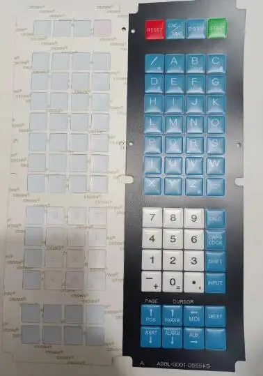 

A98L-0001-0589#M A98L-0001-0555#G A98L-0001-0646#B membrane for the keypads apply for Fanuc machie,Alternative Fanuc sheet/COVER