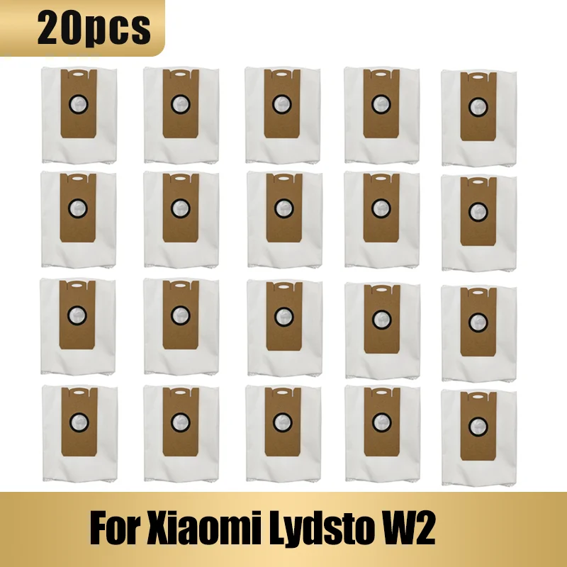 

Dust Bags For Xiaomi Lydsto W2 Mop Cloth Parts Dust Bags Hepa Vacuums Spare Part eplacement Garbage Bags Accessories