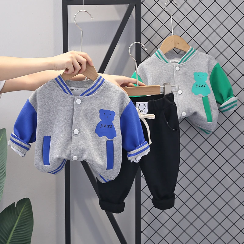 

YZ-Baby clothes Spring Autumn Boys Girls Clothes Baby Boys Girls Long Sleeve cute cartoon animal prints