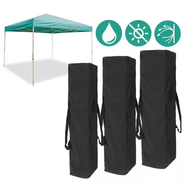 Tent Storage Bag Black Pavilion Tent Canopy Handle Design Camp Equipment  Canopy Tent Poles Tent Peg