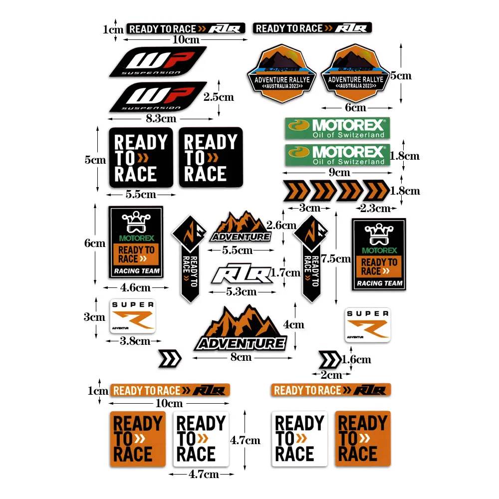 ݻ  Į ƼĿ,  ׼, KTM RC8 ũ 125 390 690 790 890 990 1290 庥ó EXC 300 Sxf