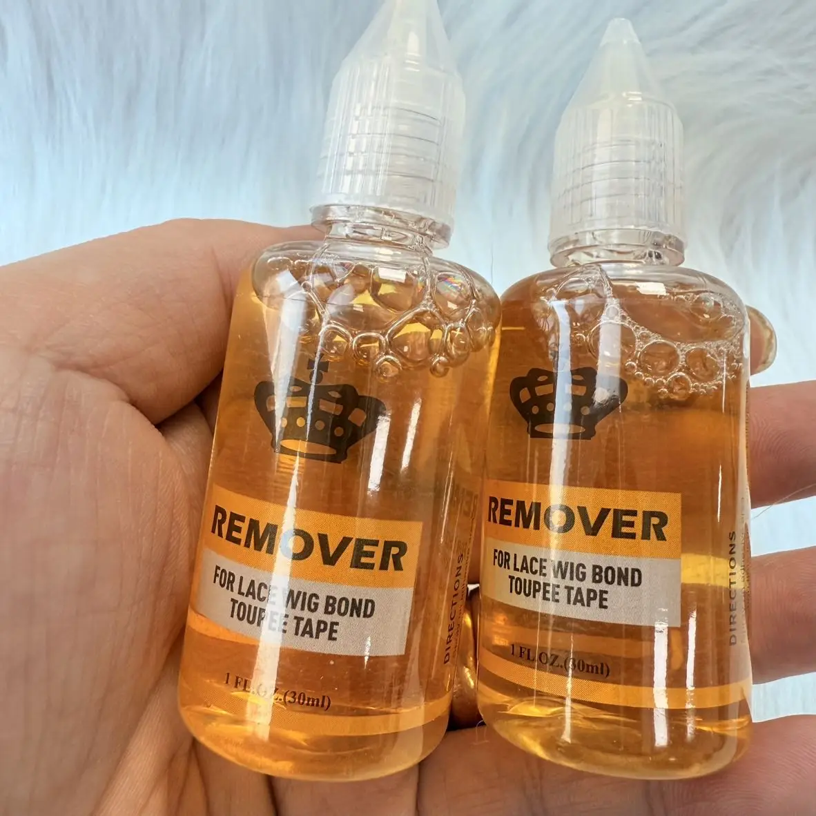 1FL.OZ 30ml Remover for Lace Wig Bond Toupee Tape lace glue solvent hair bands remover clip liquid glue remover toupee