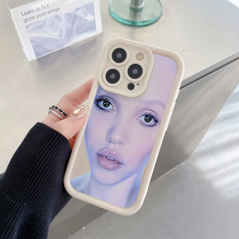 EUSEXUA Afterglow Soft TPU Phone Case – Artistic Back Cover