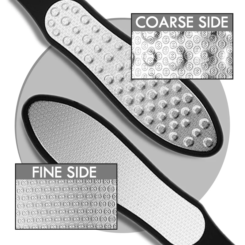 3In1 Professional Pedicure Foot Care Tools File For Heels Cleaning Rasps Grater Callus Callus Dead Skin Remover Feet Sandpaper - Image 2