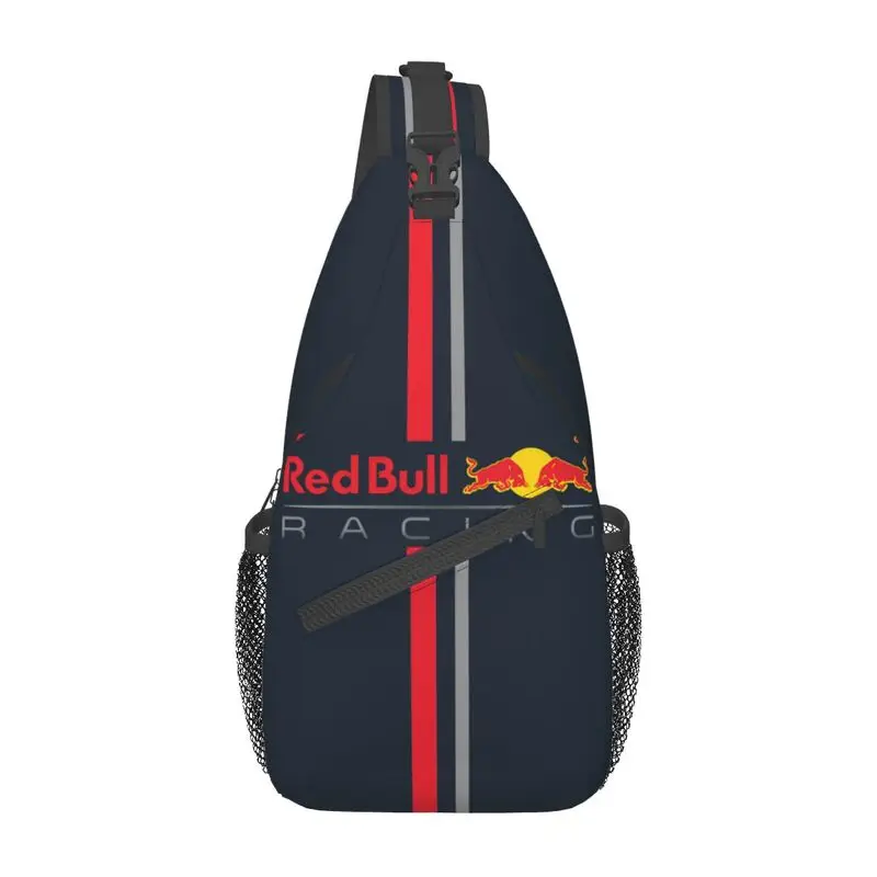 

Casual Red Double-Bull Crossbody Sling Backpack Men Shoulder Chest Bags for Hiking