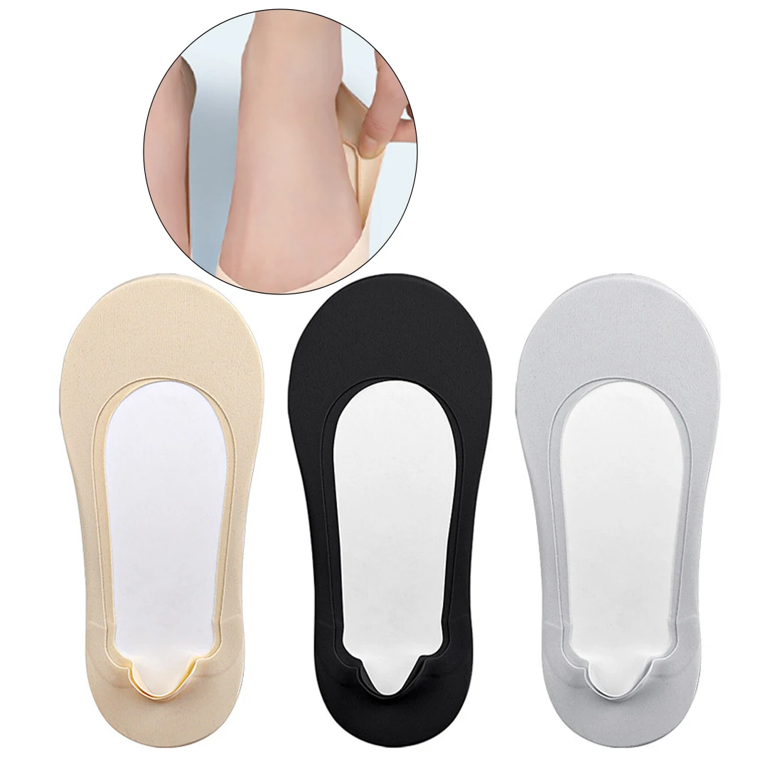 

Foot Massage Boat Socks Shallow Invisible Socks Arch Support Socks 3D Boat Socks Arch Support Foot Insoles For Summer Women Men