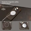LANGSIDI Retro Full Grain Cowhide Leather Case for iPhone 16 Pro Max 15 promax 16Pro Luxury magsafe case Leather Magnetic Cover 4