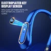 Hanging Neck Fan Portable Bladeless Neck Fan Rechargeable Air Cooler Digital Display Mini Summer Sports Fans 3