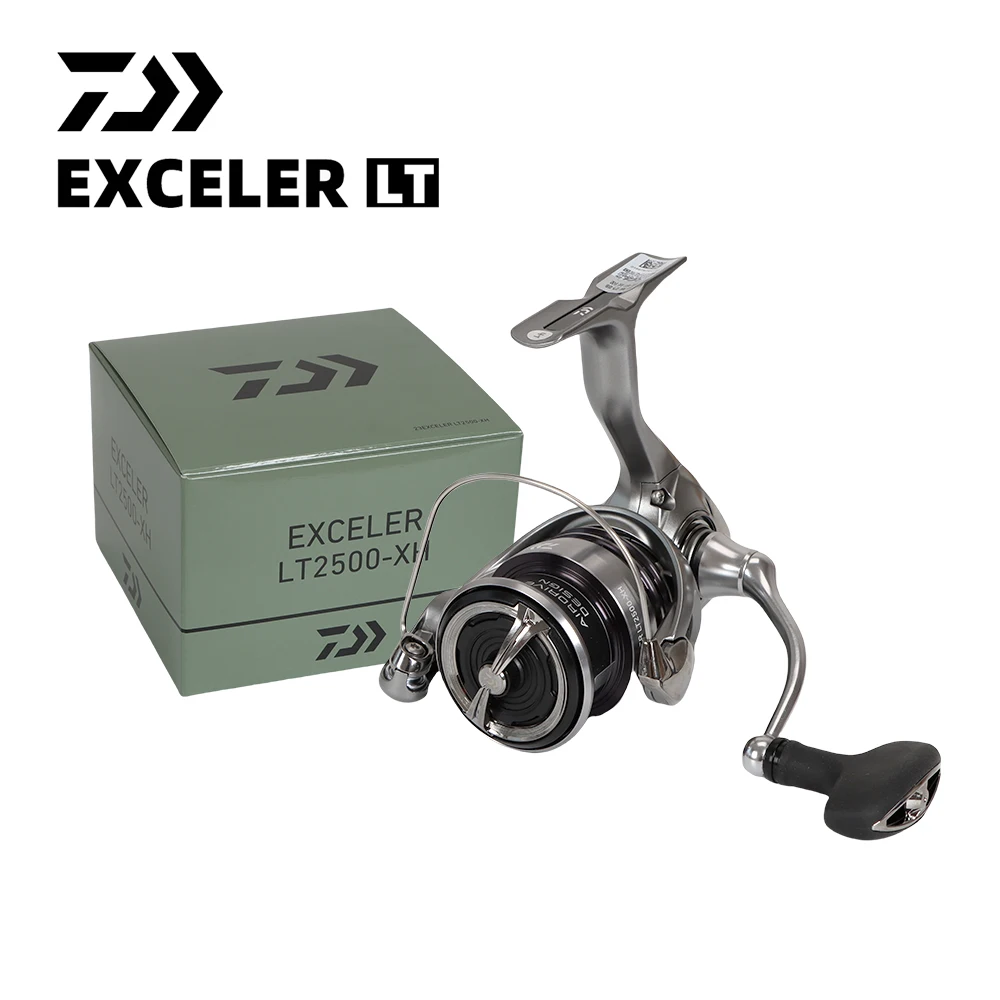 Daiwa Original New Exceler Lt Spinning Fishing Reel 5/1 Ball Bearings 5.2-6.2:1 Airdrive Rotor/Bail Zaion V Body Atd Type L spinning fishing reels fishing reels