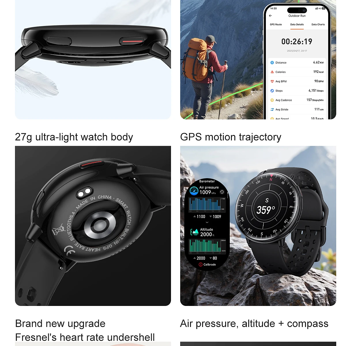 ��ħ�� �߿� ������ ����Ʈ �ð� �ʹ��� GPS Smartwatch ���� ���� ��� BT ��ȭ �ɹڼ� ����� ���� �ǰ�
