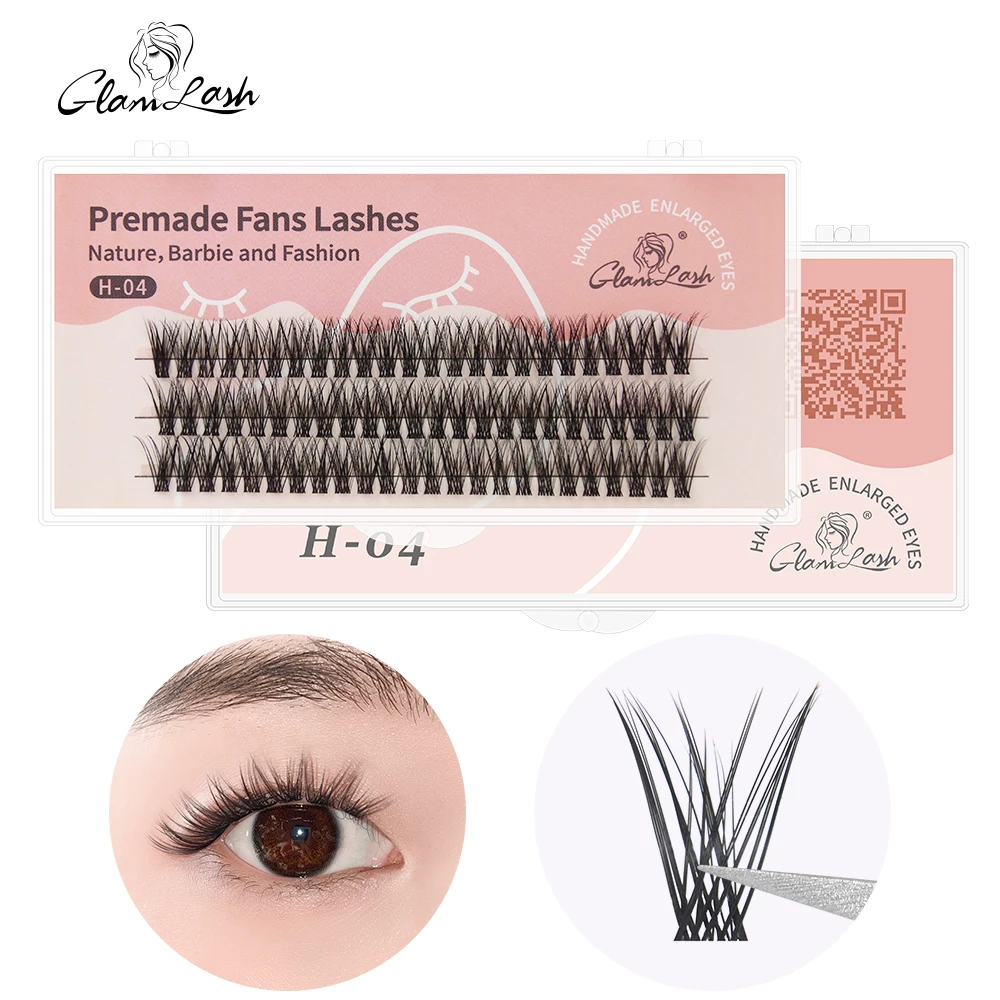 

Накладные ресницы из искусственной норки для наращивания, 2022