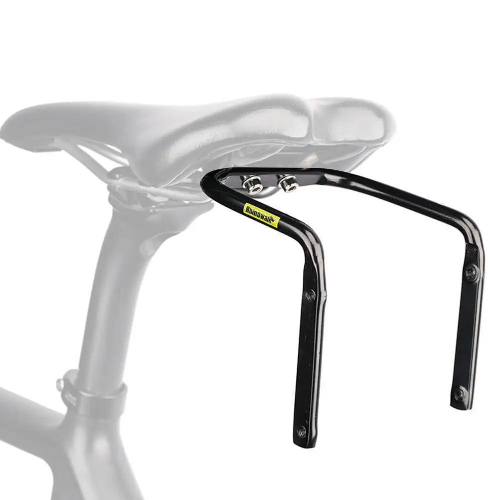 Rhinowalk Bike Saddle Stabilizer Bracket Rear Seat Holder Shelf Bicycle Support Mounting Bracket # Frames Rack Access Lugga F1N4 bicycle expansion bracket bicycle saddle bag bracket