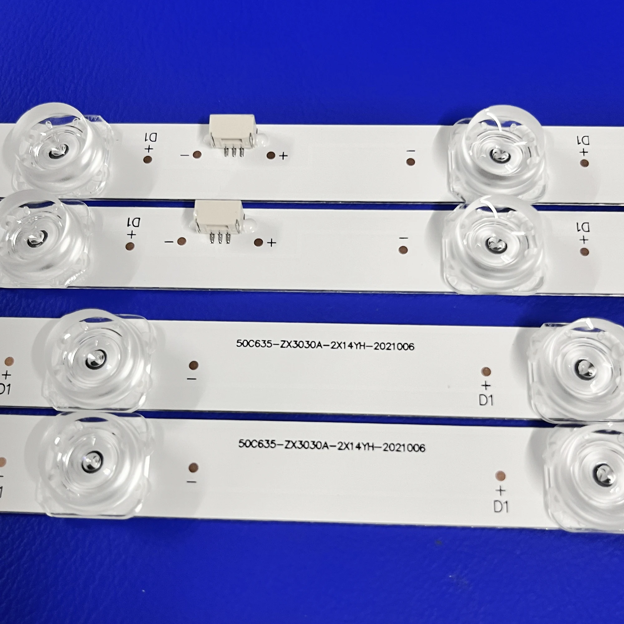 6V LED Strip 50C635-ZX3030A-2X14YH-20211006 For 50