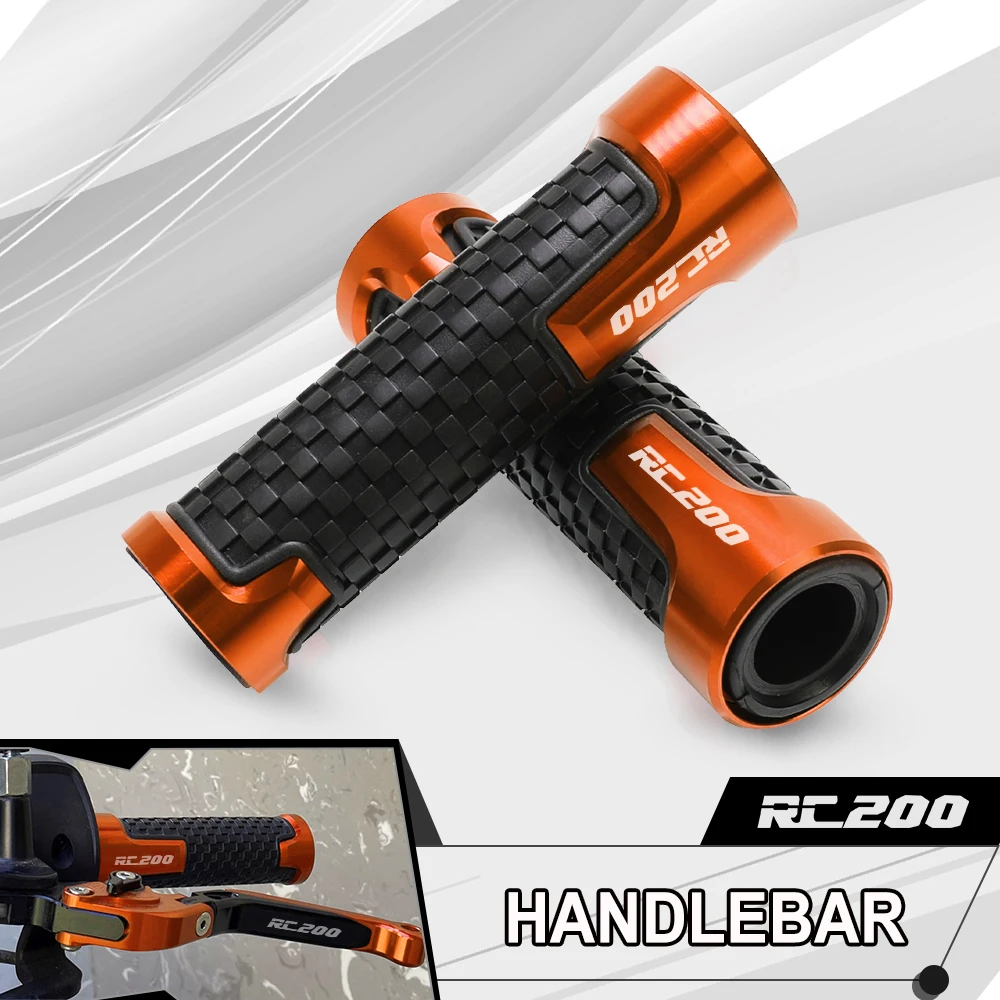 

Для RC200 RC 200 2014-2017 2018 2019 2020 2021 аксессуары для мотоциклов 2022 дюйма 22 мм ручки руля CNC рукоятка