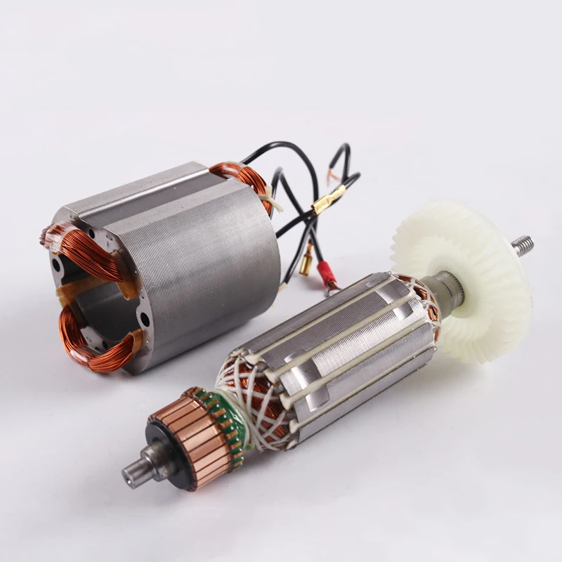 AC220-240V Rotor Motor for HITACHI G10SS G13SS Angle Grinder Armature Rotor Anchor Stator Coil Accessories ac 220v replacement angle grinder part armature motor rotor stator for hitachi g15sa2