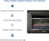 Ventless Linear Wall Gas Fireplace - 26,000 BTU, T-STAT, Model DF300L 5