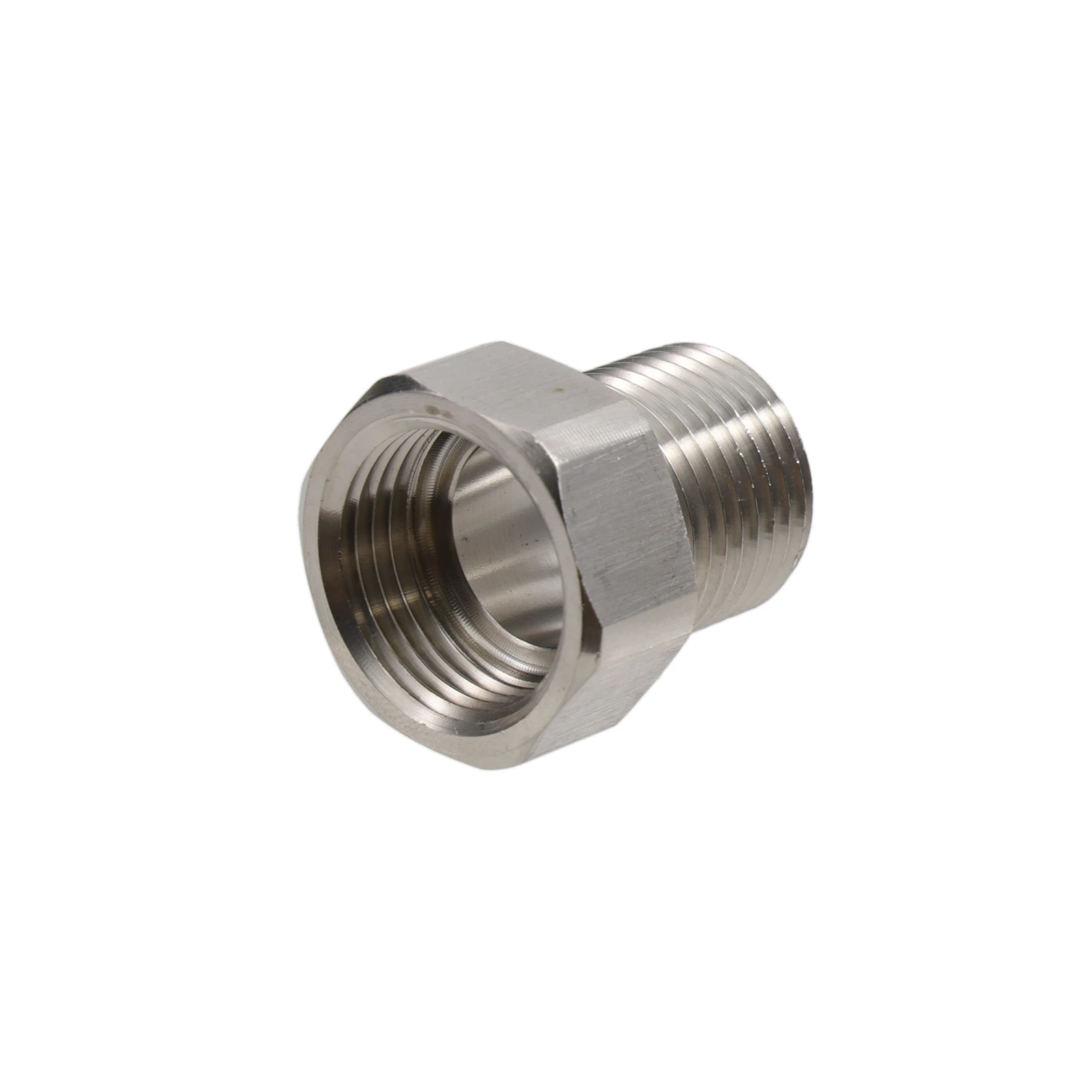 Stainless Steel 5/8" Female BSP x 1/2" Male NPS/BSP/NPT Adapter Keg Coupler Beer Shank Adapter Homebrew Hardware beer shank adapter