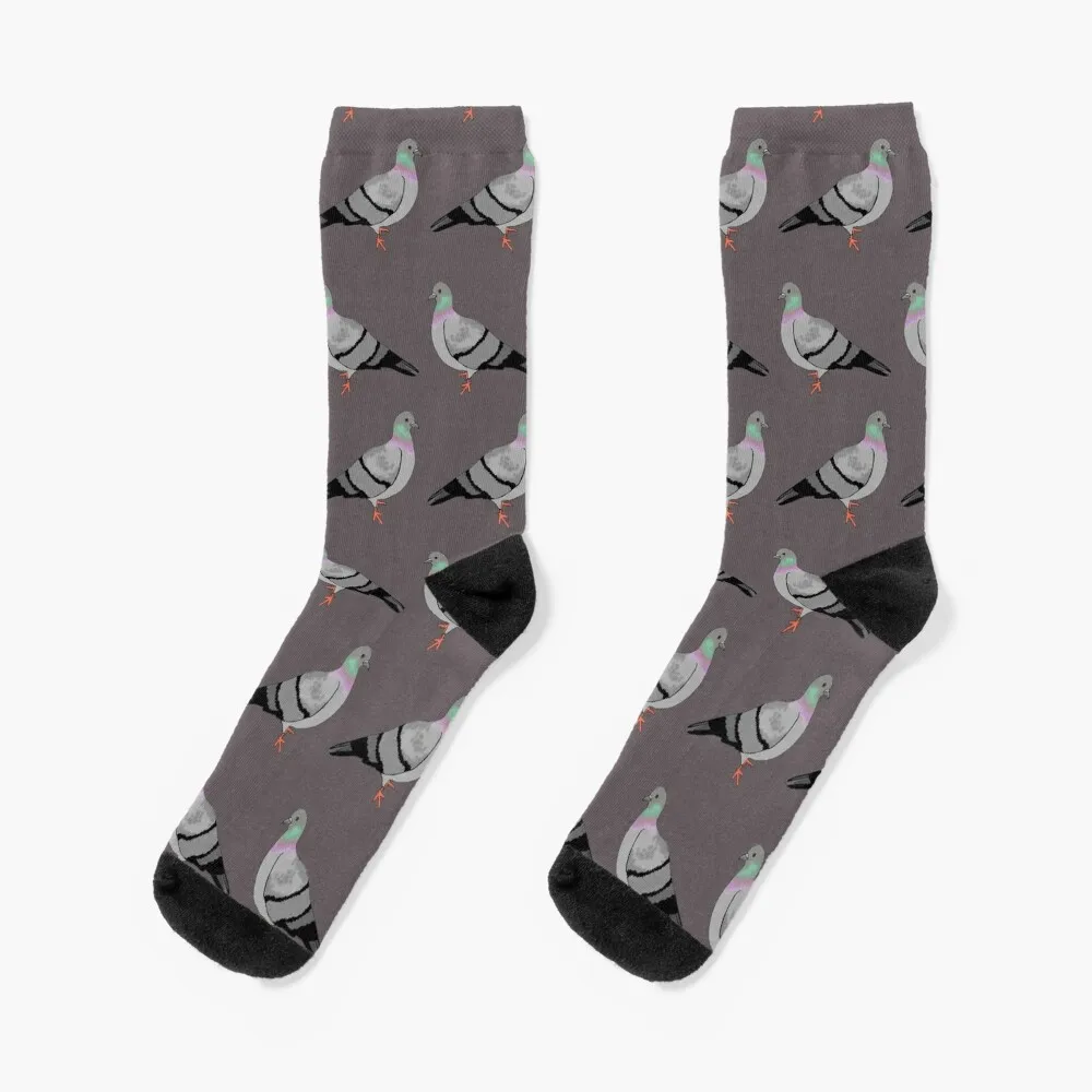 Pigeon walk Socks football anti slip football kawaii professional running Socks Female Men's