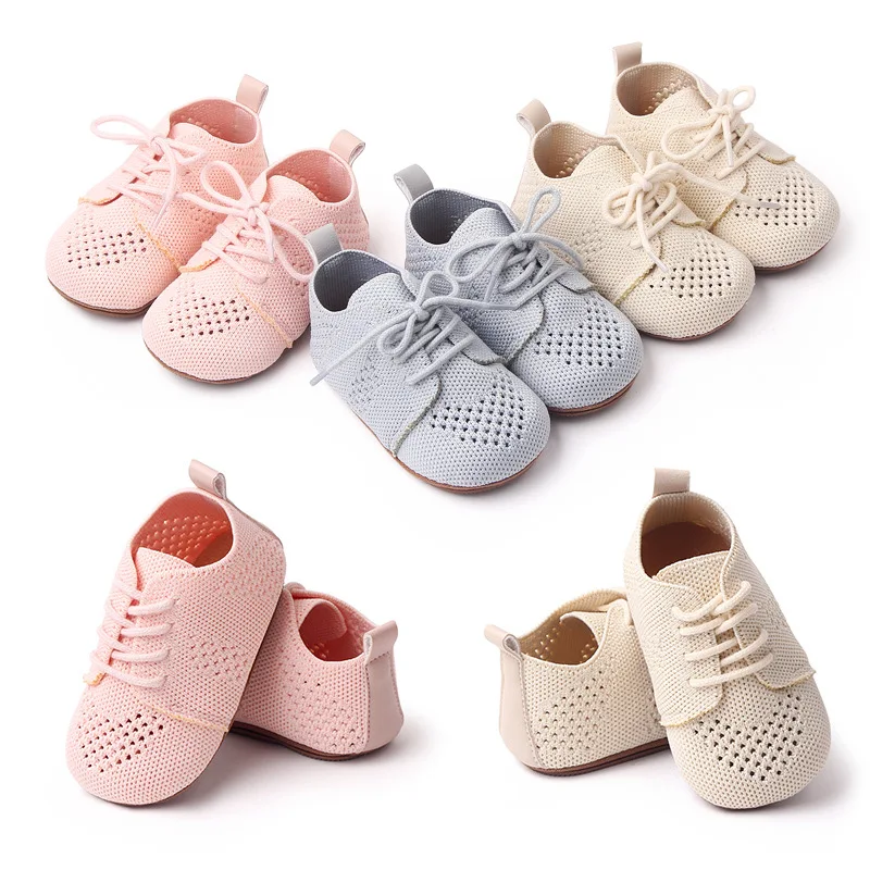 

Summer Baby Mesh Shoes Kids Sports Shoes Breathable Boys Shoes Rubber Sole Girls Toddler Newborn Baby Low-top Sneakers 0-18Month