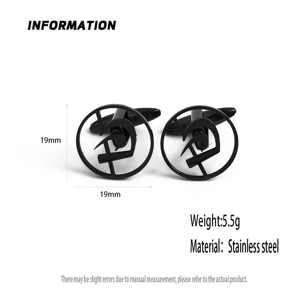 남성용 스테인리스 스틸 빈티지 발크넛 커프스 단추, 북유럽 신화, 오딘 바이킹 사인 커프스 단추, 부적 쥬얼리