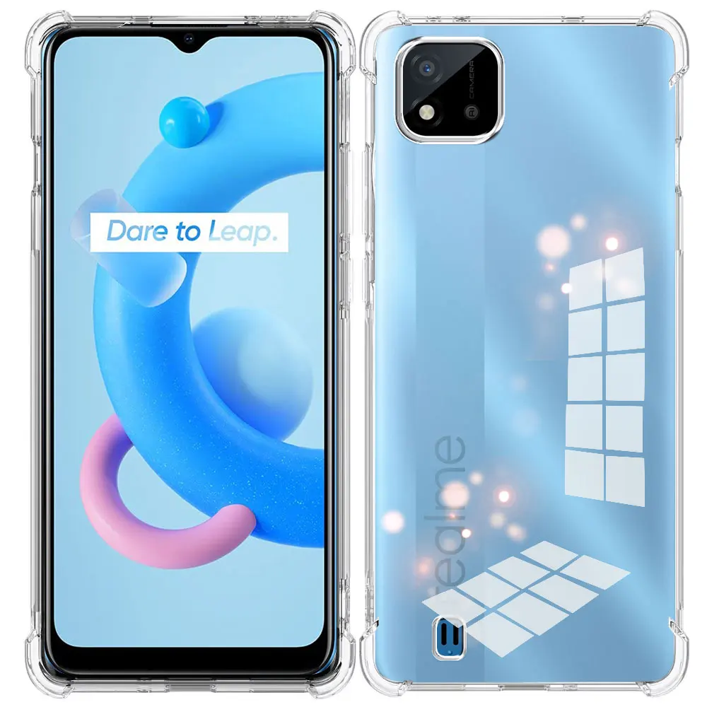 Airbag Shockproof Clear TPU Silicone Anti-Scratch Back Case Cover