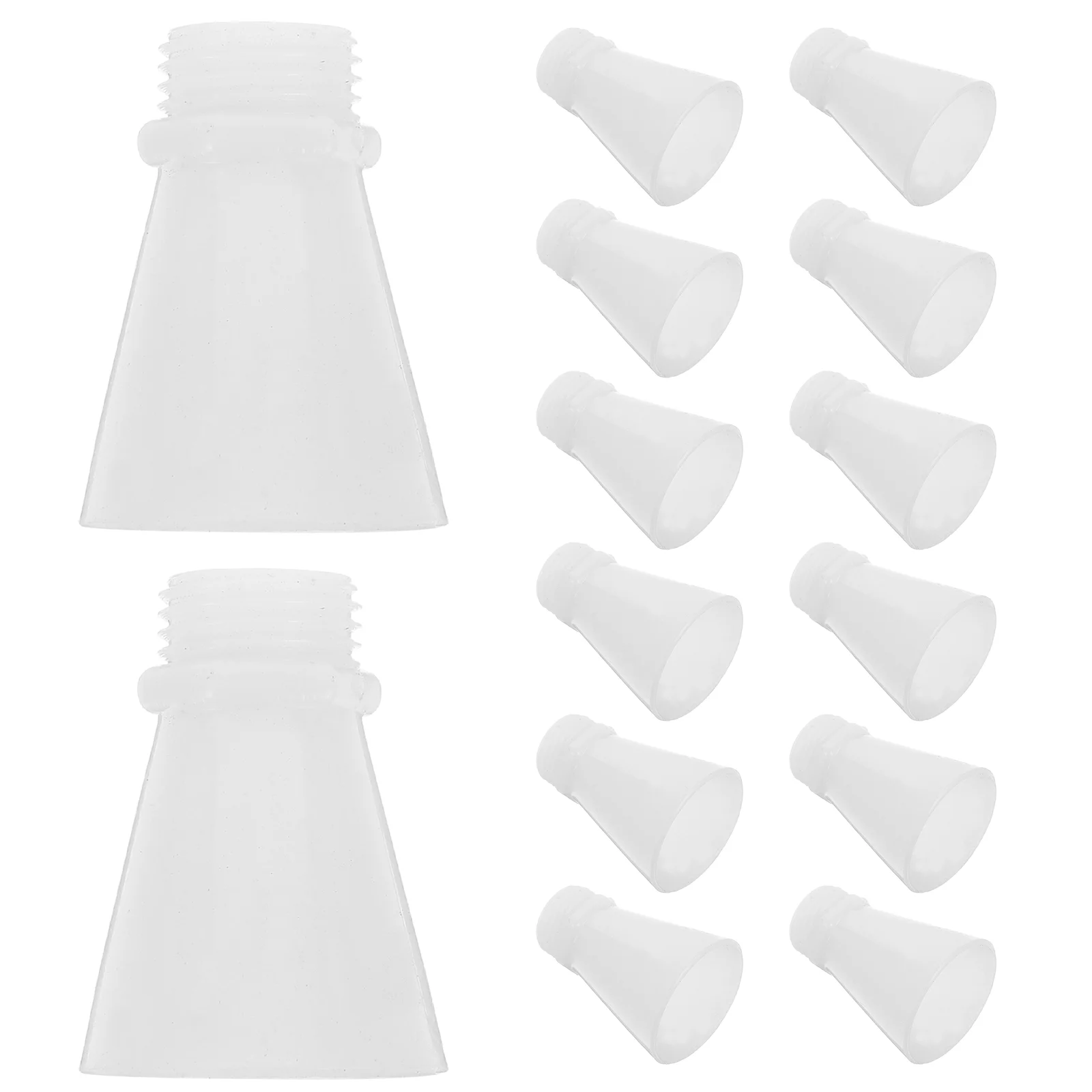 50 Pcs Fire Extinguisher Accessories Nozzles Replacement Dry Powder Parts Plastic For Replaceable