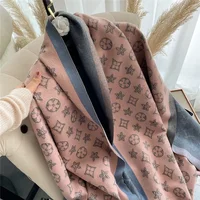 Winter European And American Style Long Cashmere Scarf Air Conditioner Room Double-Sided Warm Live Broadcast Scarf Wholesale