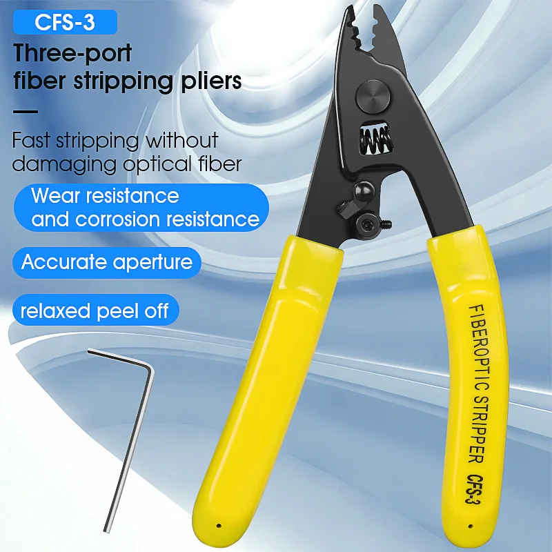 CFS-2/CFS-3/FO103-S Fiber Optical Stripper/ Pliers/ Wire Strippers FTTH Tools Optical Fiber Stripping Pliers fiber cutting tools ftth fiber optic cutter japan fijikura ct 30 fiber cleaver