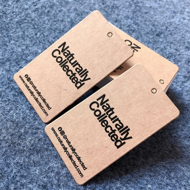 

Customized product、Custom ECO-friendly Hang Label Kraft Paper Hand