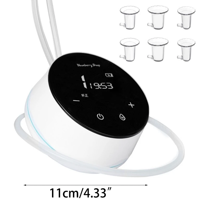 Automatic Nipple Corrector Electric Nipple Corrector for Flat Inverted Nipples Efficient Suction Cups 3 Mode Correction 6