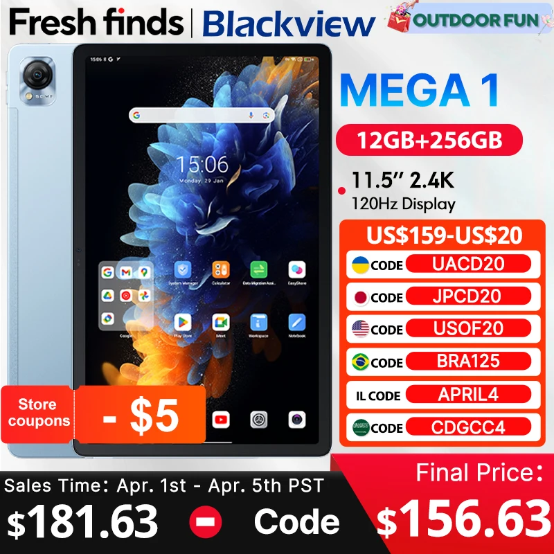 Blackview MEGA 1 tablets 11.5