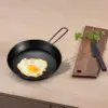 Camping Frying Pan Cooking Pan for Picnics Backyard Barbecue Outdoor Cooking 3