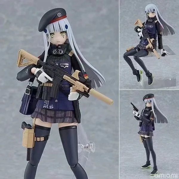 

Женская фигурка 573, фигурка HK416 с орнаментом для девочек, аниме экшн-фигурки, коллекционные подарки