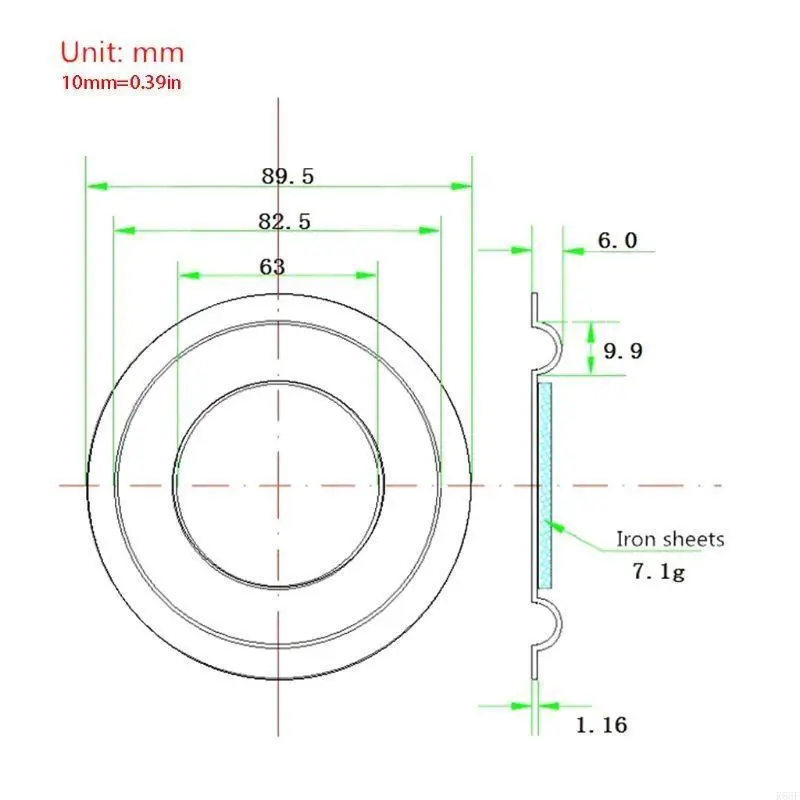 Woofer Radiator Bass Passive Speaker Accessories