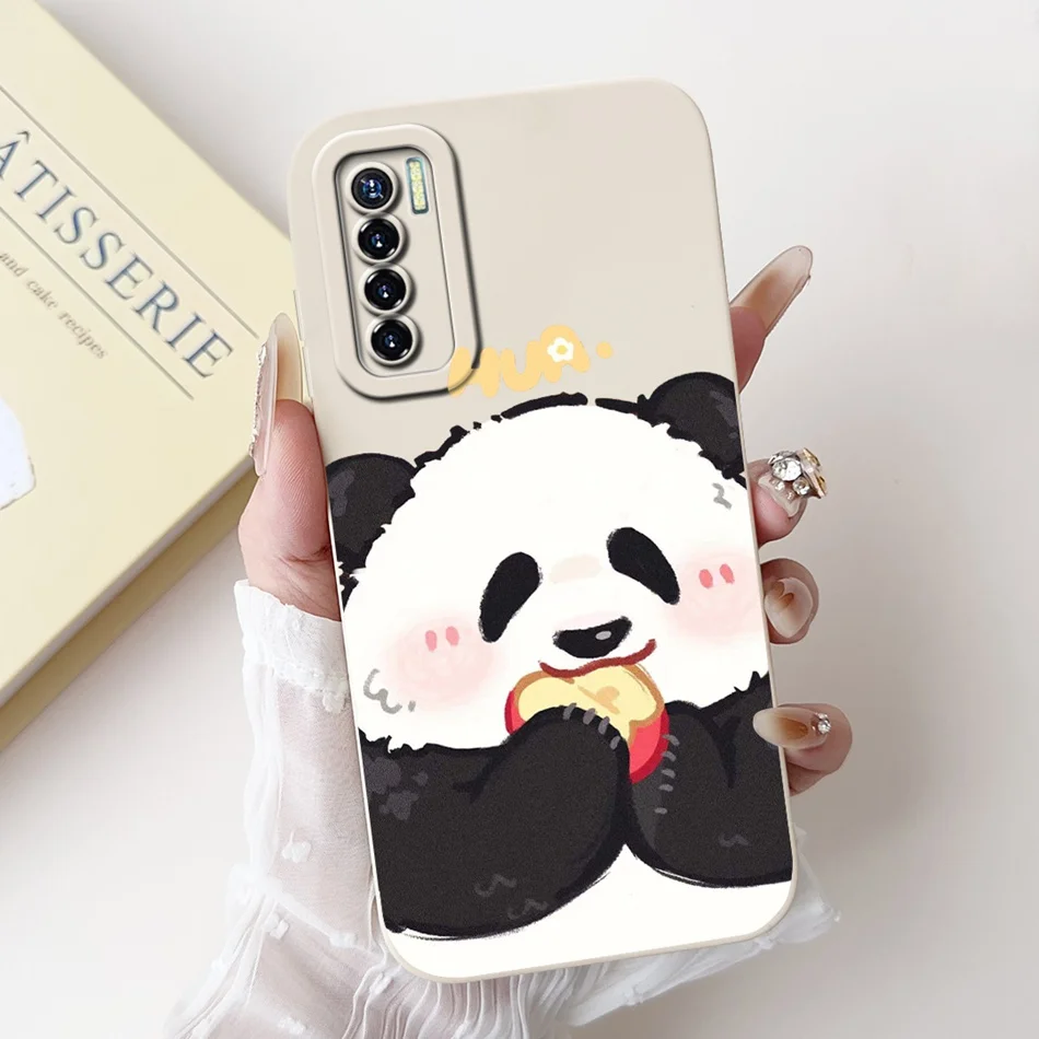 Elegant Floral Pattern Soft Silicone Shockproof Phone Case