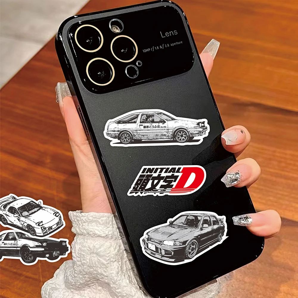 10/30/75PCS Initial D Anime Stickers Cartoon Kids DIY Funny Decals Gift DIY Suitcase Phone Skateboard Fridge Helmet Cool Toys 6