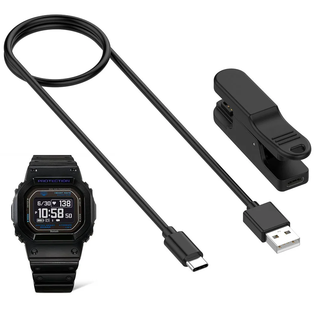 USB Charging Cable 5V 1000MA Watch Charging Stand Sports Watch Charging Cord Wire Fit for Ca Sio G Shock Dw-H5600