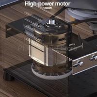 Коммерческий тестомес, емкость 3/5/8 кг, автоматический тестомес из нержавеющей стали для хлебобулочных изделий, пищевой промышленности — изображение 5