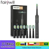 Fairywill Sonic Electric ToothbrushUSB Charge Rechargeable E11 Waterproof  Electric Toothbrush 8 Brush Replacement Heads Adult 1