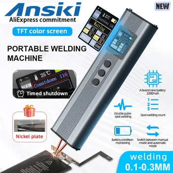 DIY Portable Handheld Battery Spot Welder for 18650 Lithium Battery, Nickel Strip and Nickel Belt Welding 1