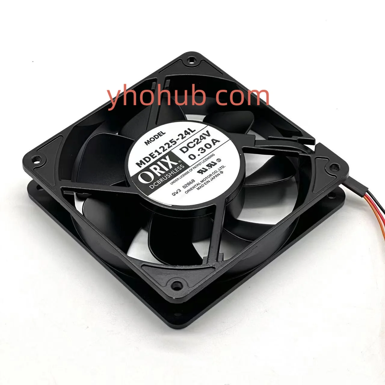 

ORIX MDE1225-24L AC 24V 0.30A 120x120x25 мм 3-проводной охлаждающий вентилятор Srver
