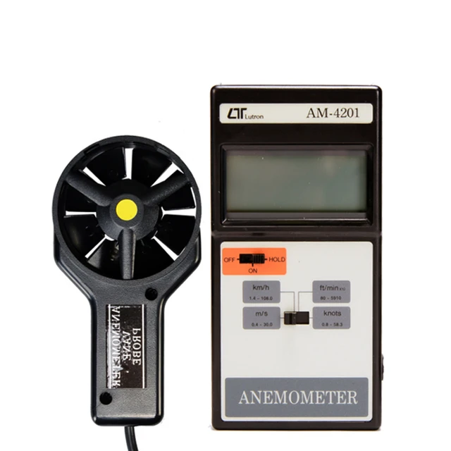 Lutron AM4201 portable Vane Anemometer Wind Speed Meter 0.430m/s AM4201