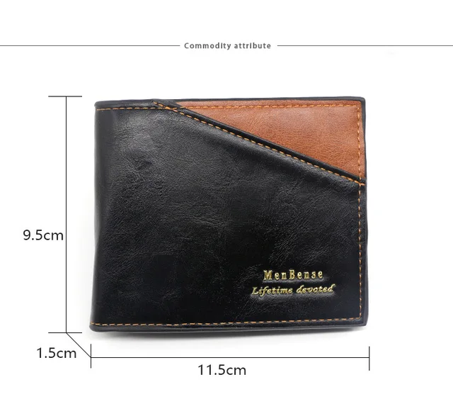 2022 New Short Luxury Men Wallets Slim Card Holder Brand Male Wallet Name  Engraved High Quality PU Leather Small Men's Purses