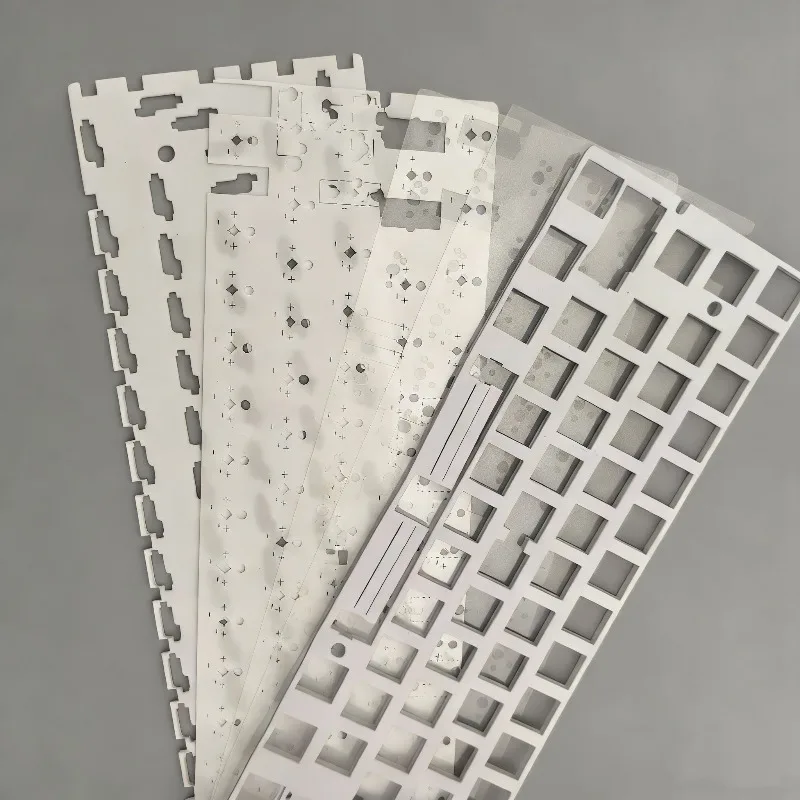 LH60CR 소음 감쇠 키트 맞춤형-유니버설 업그레이드 부품, 포론 플레이트 폼, 하단 폼 및 IXPE PCB 폼 키보드 플레이트용