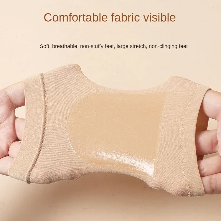 2Pcs Heel Protective Foot Cover Foot Heels Socks Silicone Anti-Crack Moisturizing Socks Unisex Pain Relief Feet Care Sock Black heel socks,heel protector