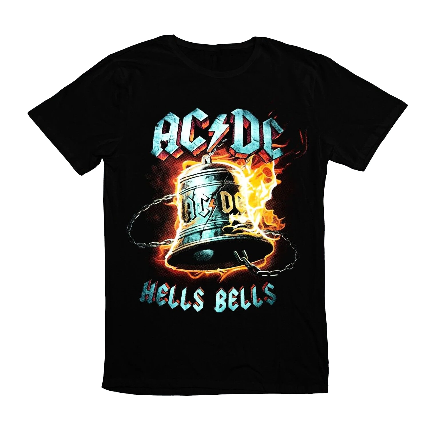 

Ac Australian Rock Band Sydney Cd Hells Bells Music Rock Tee T-shirt