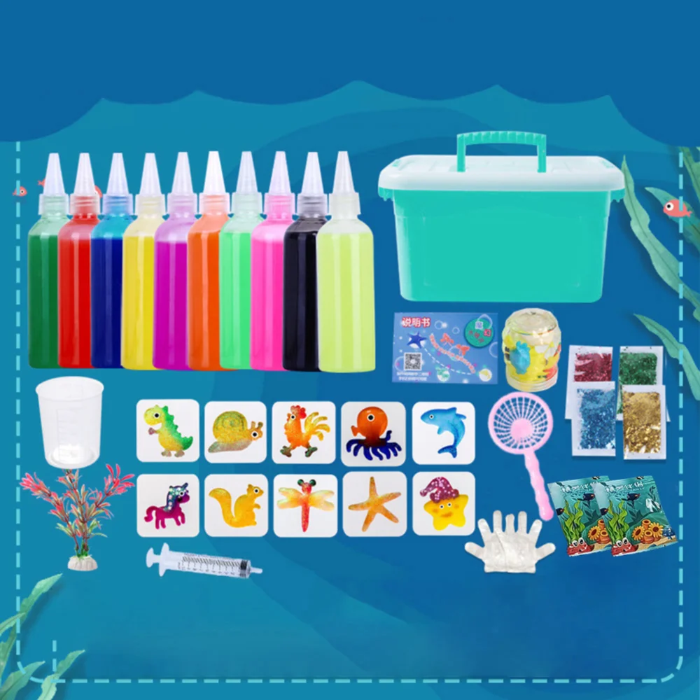 Magic Water Elf Toy Kit Aqua Fairy Water Gel for Kids Children Handmade DIY