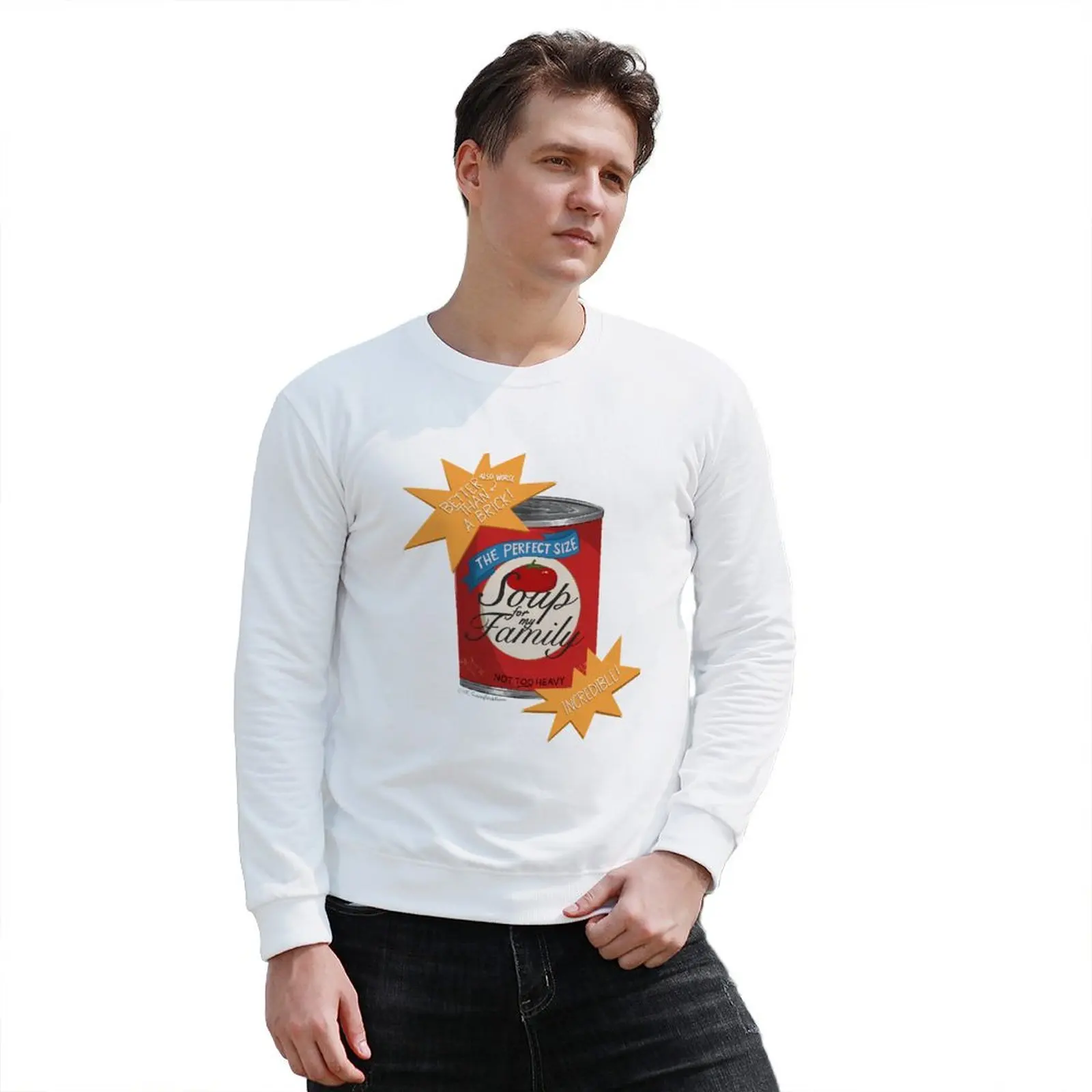 New Soup for My Family Sweatshirt tracksuit men men clothing new in hoodies & sweat-shirt