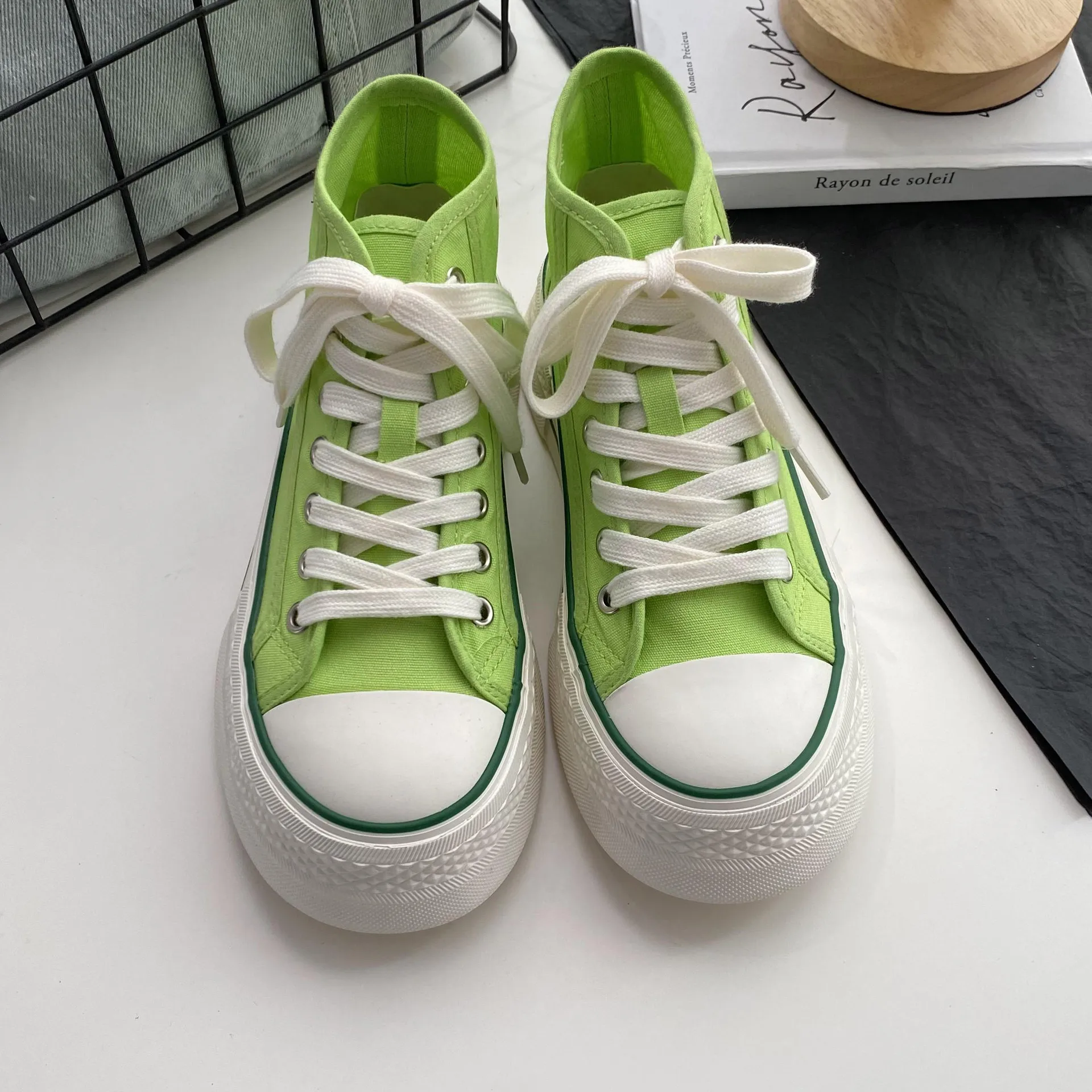 Pink Canvas Sneakers - Pimsolls