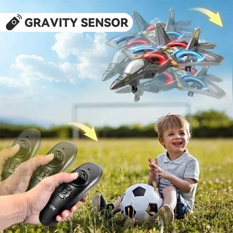 4DRC Drone V17 Aircraft Remote Control Foam RC Glider Plane Fighter Hobby Airplane Toys For Kids Beginners Adults_voghion.com